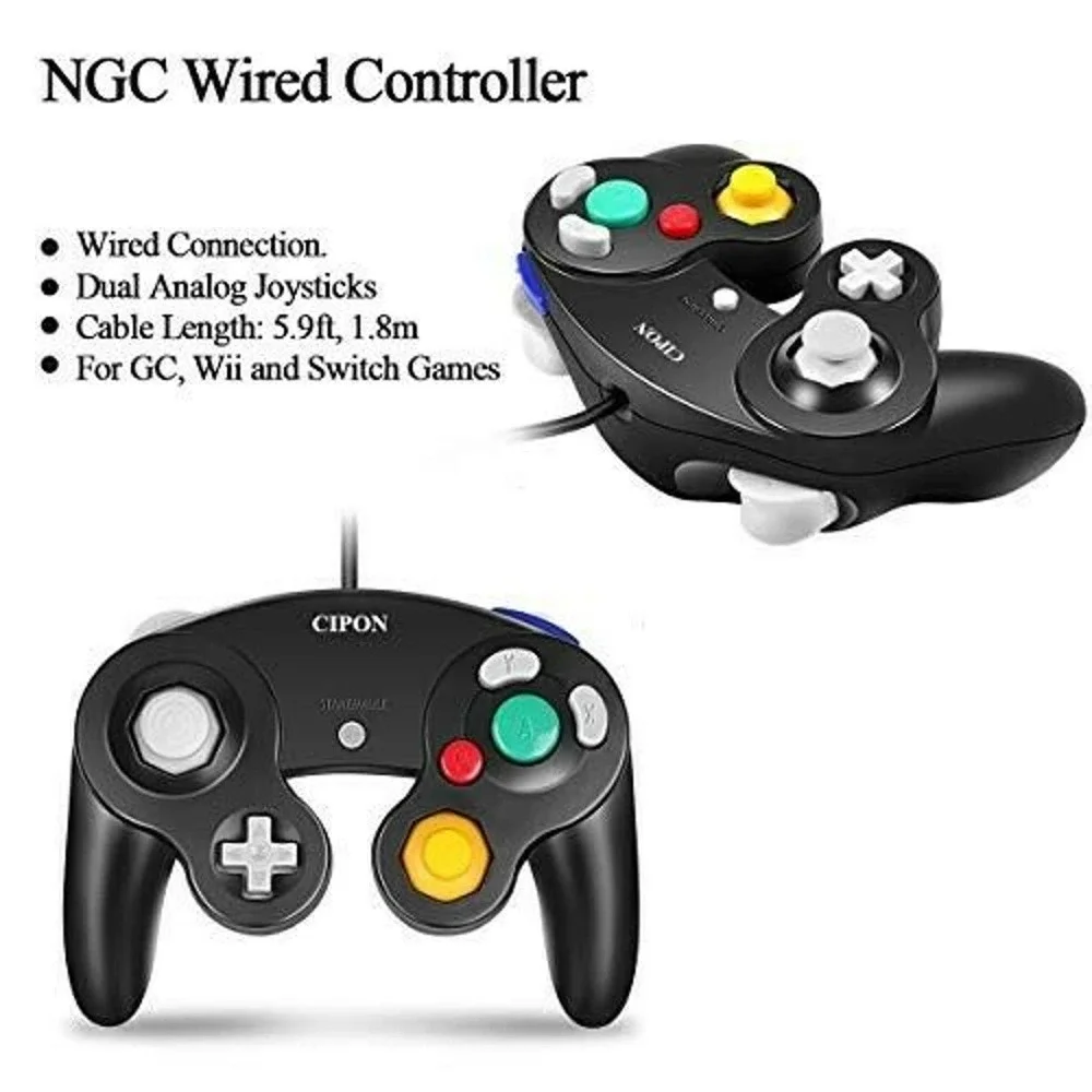 CIPON Gamecube Controller - Black